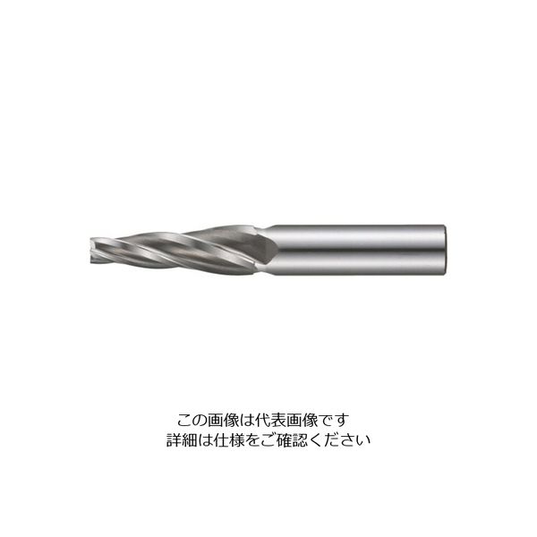 フクダ精工 FKD テーパーエンドミル4枚刃8°×12 4TE-8X12 1本 810-1382（直送品）