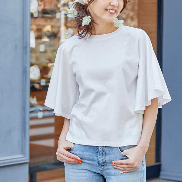 美しく風を感じる接触冷感Tシャツ｜リリィ