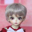 BJD 1/3 1/4  1/6人形 ドール用ウィッグ カツラ 耐熱 ハンドメイドzxww-404