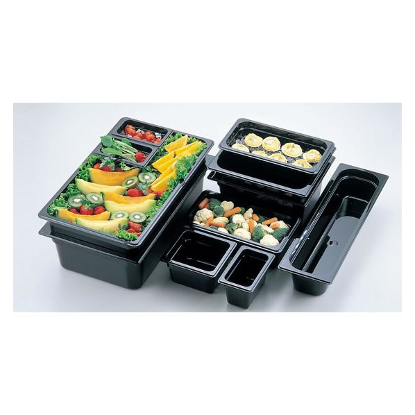 ＣＡＭＢＲＯ Cambro/フードパン 1／1-100mm 14CW(110)ブラック FC205LU-7066000