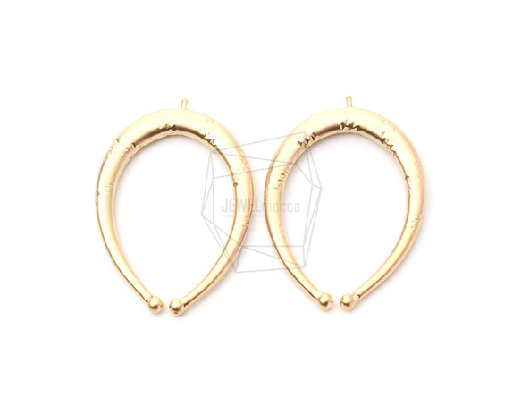 ERG-1060-MG【2個入り】オーバルイヤーカフ/Oval Earcuffs Earrings