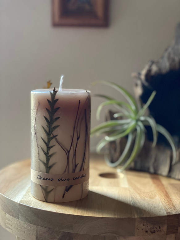 Autumn candle