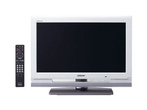 SONY 20V型 ハイビジョン 液晶テレビ ホワイト BRAVIA KDL-20J1-W【中古品】