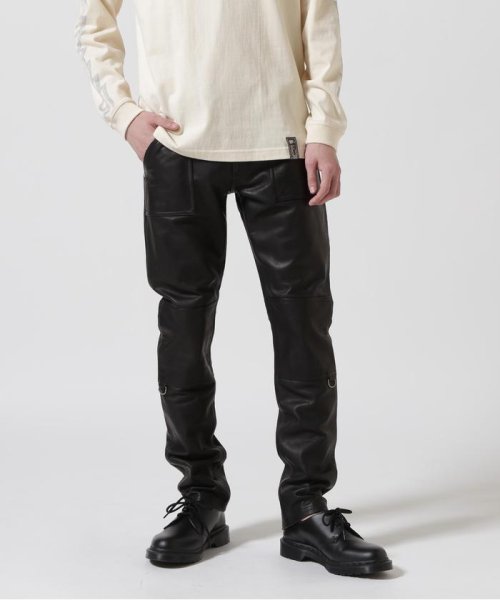 Blackmeans/ブラックミーンズ/BASIC RIDER PANTS COW LEATHER