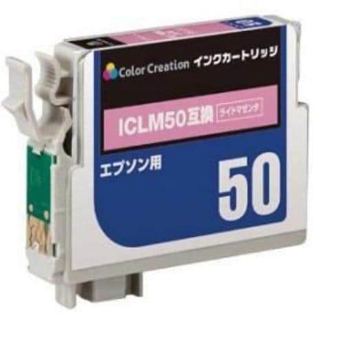 カラークリエイション CIE-ICLM50 エプソン用互換インクカートリッジ ライトマゼンタ