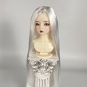 BJD 1/3 1/4  1/6人形 ドール用ウィッグ カツラ 耐熱 ハンドメイドzxww-208