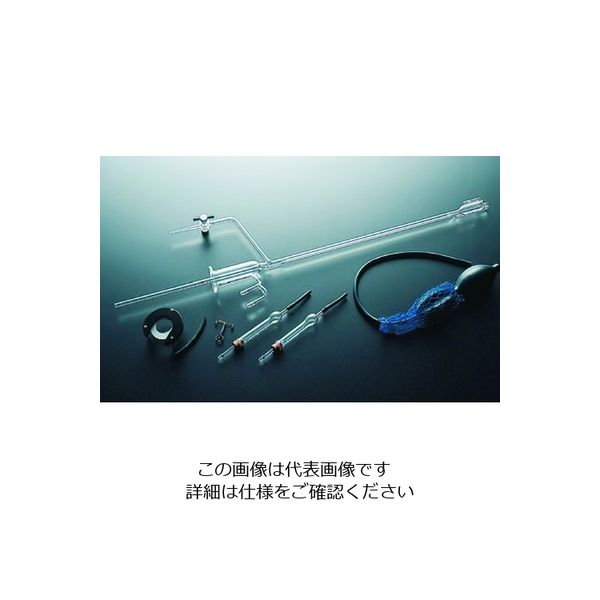 クライミング 2225 平面自動ビュレット 白(テフロンコック付・本体のみ)50ML 2225-03-10 1本 206-6834（直送品）