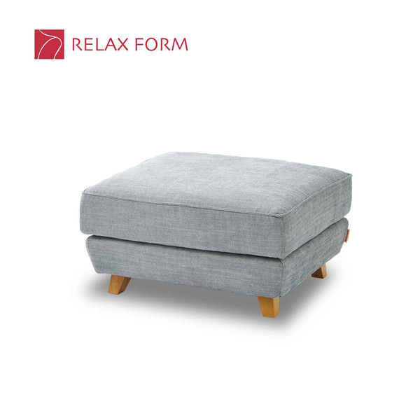 【車上渡し】RELAX FORM モント Monto オットマン スカイ 1脚（直送品）