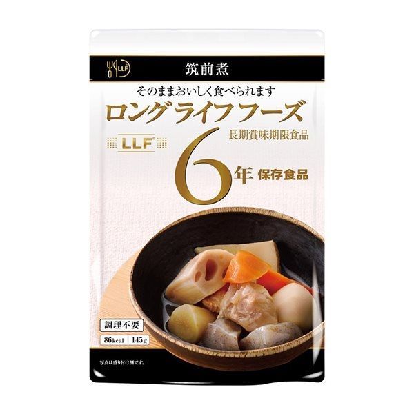 LA・PITA LLC LLF ロングライフフーズ 筑前煮 10000704 1セット(25袋)（直送品）