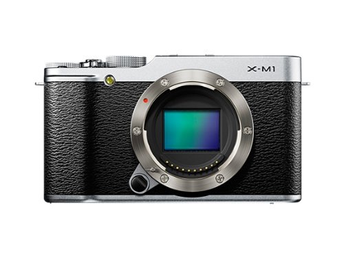 FUJIFILM ミラーレス一眼カメラ X-M1 ボディ 1630万画素APS-C シルバー F FX-X-M1S【中古品】