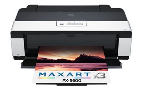 EPSON MAXART インクジェットプリンター PX-5600 A3ノビ対応 PX-P/K3インク搭載 8色顔料インク【中古品】