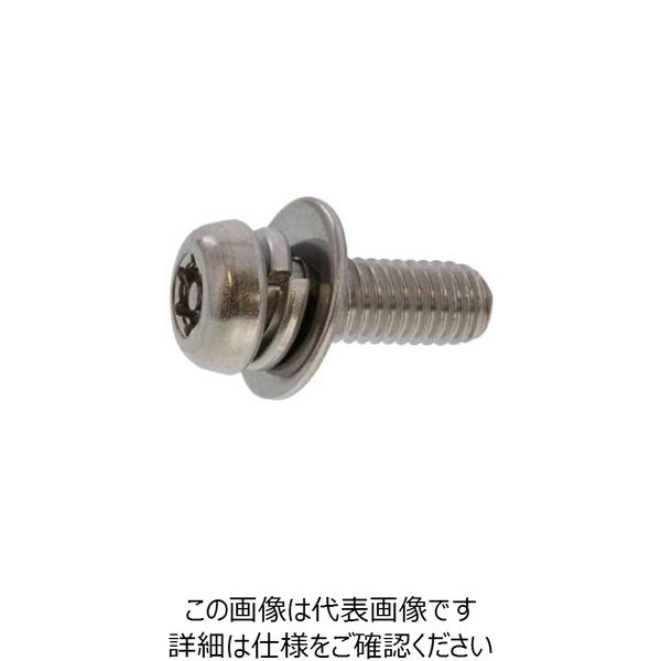 SUNCO ステンTR×タンパーナベ P=3 6 × 10 (200本入) 10-02-T103-0060-0100-00 1箱(200本)（直送品）