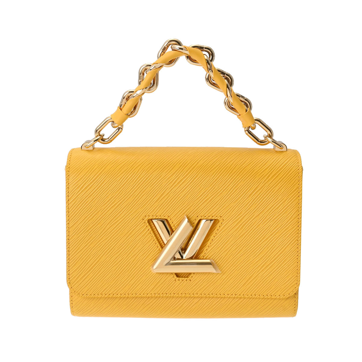 LOUIS VUITTON ルイヴィトン エピ ツイスト MM サンフラワー M59888 レディース エピレザー ショルダーバッグ 未使用 