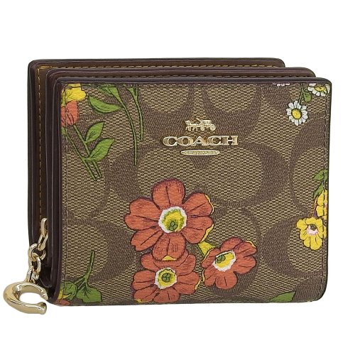 COACH コーチ SNAP WALLET 二つ折り 財布