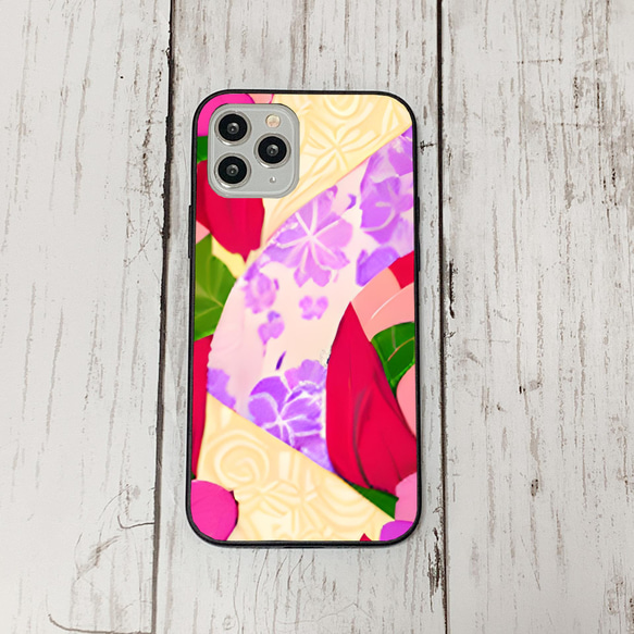 iphonecase4-8_10 iphone 強化ガラス お花(ic) アイフォン iface ケース