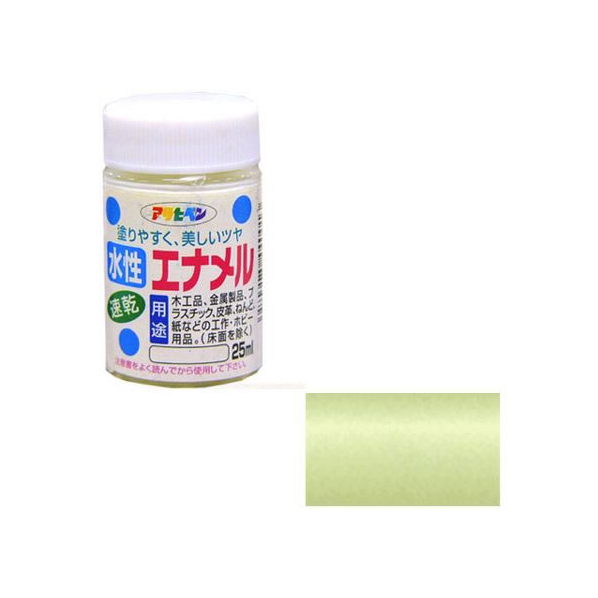 アサヒペン 水性エナメル 25ml ゴールド FC629PJ