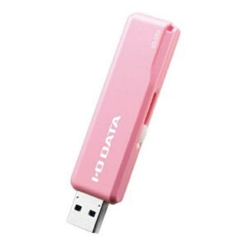 IOデータ U3-STD32GRP USBメモリ ピンク 32GB USB3.1 USB TypeA スライド式