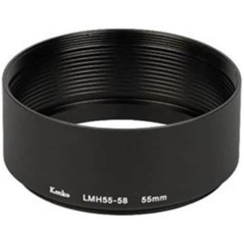 ケンコー LMH55-58-BK レンズメタルフード 55-58mm ブラック