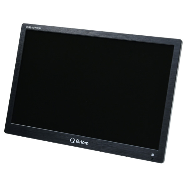 Qriom 17インチポータブルテレビ ブラック KORS-PTV17-B