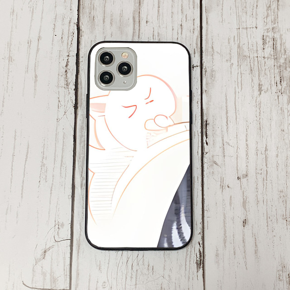 iphoneケース1-2-39 iphone 強化ガラス ねこ・猫・ネコ 箱1 かわいい アイフォン iface