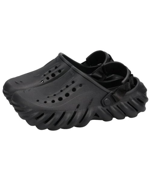 クロックス crocs サンダル クロッグサンダル エコー メンズ レディース ECHO CLOG ブラック アイボリー グレー 黒 207937