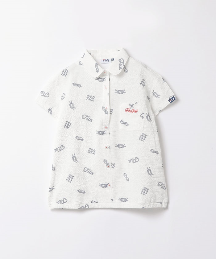 フィラゴルフ（レディース）/【セットアップ対応商品】FILA GOLF 半袖シャツ