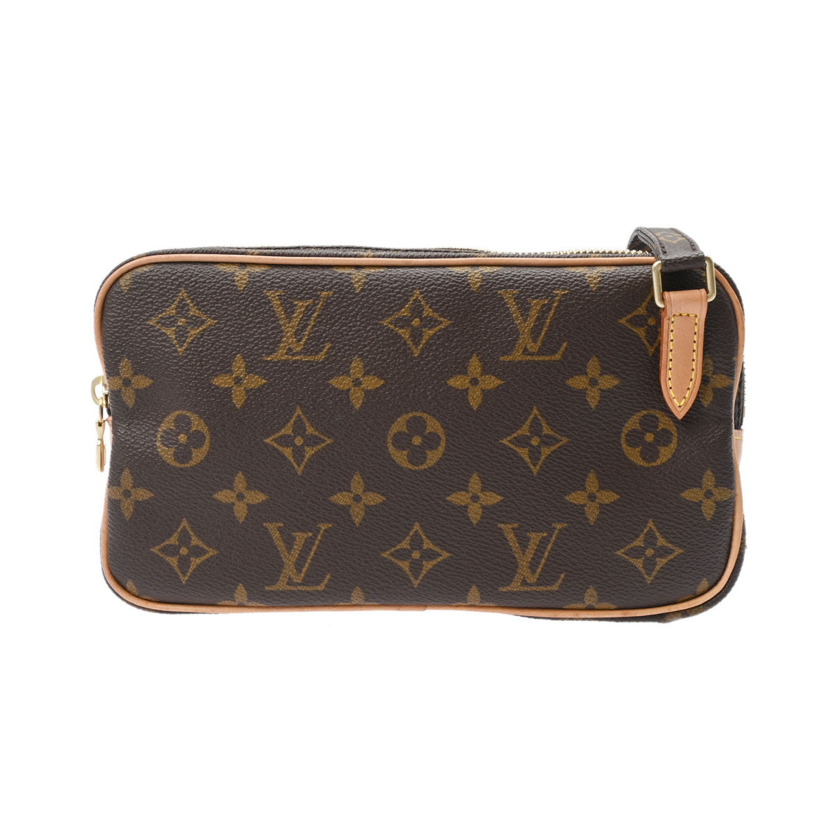 LOUIS VUITTON ルイヴィトン モノグラム マルリーバンドリエール ブラウン M51828 レディース モノグラムキャンバス ショルダーバッグ Aランク 中古 