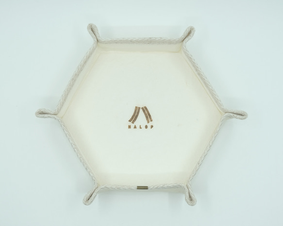 Hexagon tray【natural】