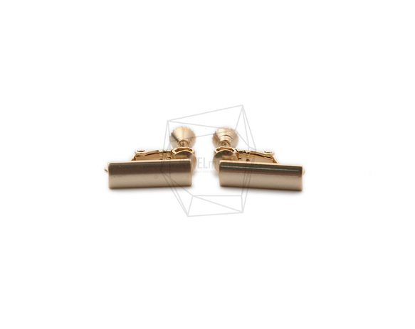 ERG-1068-MG【2個入り】バーイヤリング/ネジバネ /Bar Earring/Non Pierced Screw