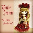 Marie Jeanne 『du Barry（ﾃﾞｭ・ﾊﾞﾘｰ）hearts ver. 』ドール服　プーリップ、ネオブライス、リカちゃん用アウトフィット