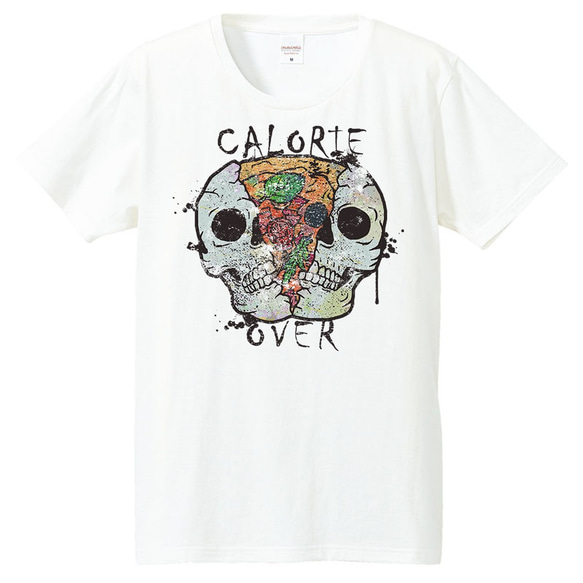 [Tシャツ] Skull Pizza