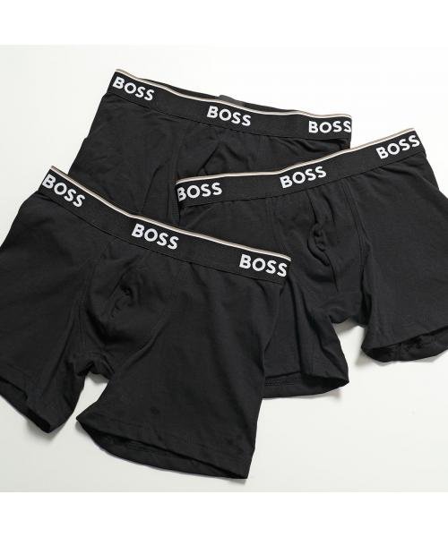 HUGO BOSS ボクサーパンツ BLACK 50475282 10242934 【3枚組】