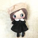 イーマリーちゃんサイズのお洋服　ベレー帽とワンピース