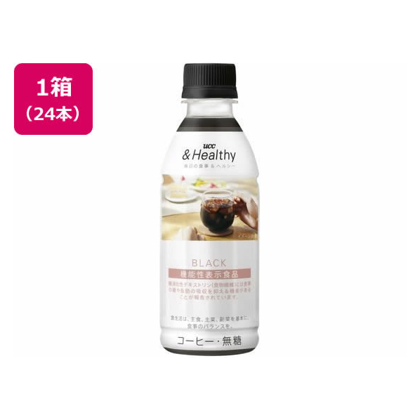 UCC UCC &Healthy BLACK 270ml×24本 FCU5991