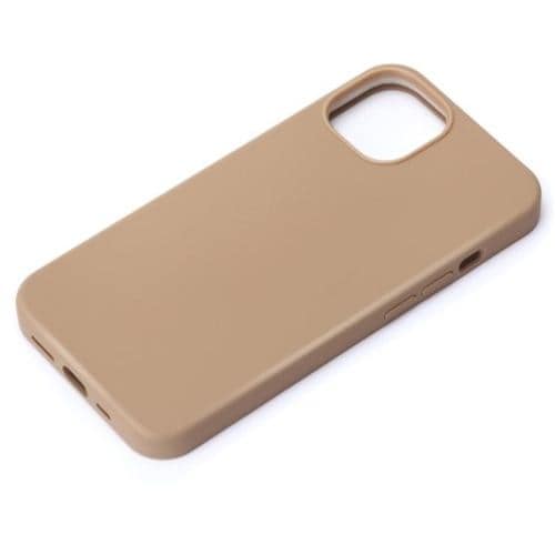 PGA PG-21KMGSC02BE iPhone 13用 MagSafe対応 抗菌スリムシリコンケース Premium Style ベージュPG21KMGSC02BE