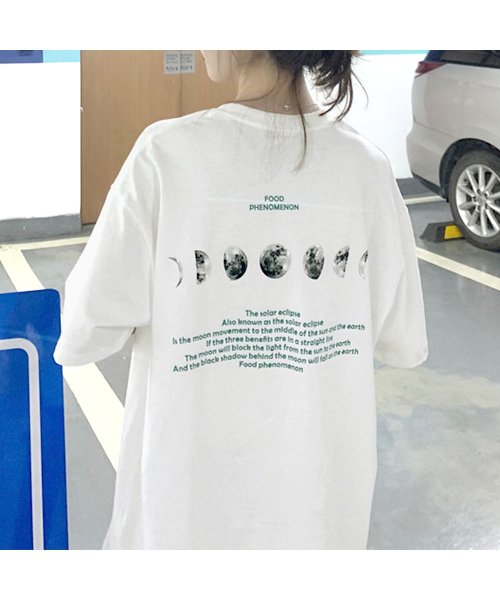 半袖Tシャツ レディース 韓国 英字ロゴ