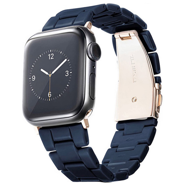 GAACAL Apple Watch Series 1-8/SE1-2 [38/40/41mm]用プラスチックバンド ブルー Z00147BA