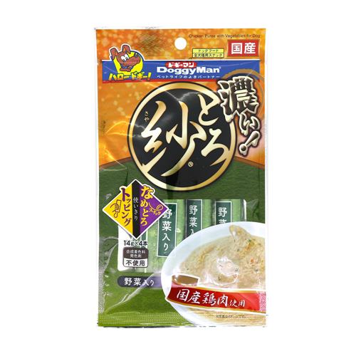 ドギーマンハヤシ食品営業部 とろ紗 野菜入り 14g×4本