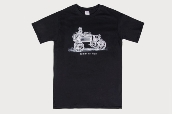 T Shirt：消防隊 Fire Brigade（Black/Gray Colors）