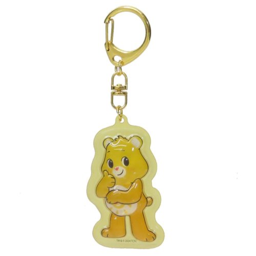 ケアベア キーリング ぷっくりったいキーホルダー ファンシャインベア CareBears ケイカンパニー プレゼント キャラクター グッズ