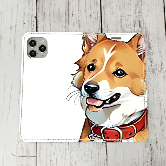 iphoneケース1-4-22 iphone 手帳 犬・イヌ・ワンちゃん 箱11 かわいい アイフォン iface