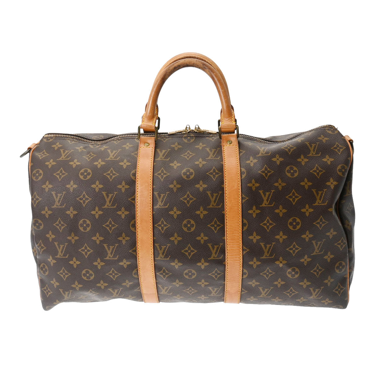 LOUIS VUITTON ルイヴィトン モノグラム キーポル バンドリエール 50 2WAY ブラウン M41416 ユニセックス モノグラムキャンバス ボストンバッグ Bランク 中古 