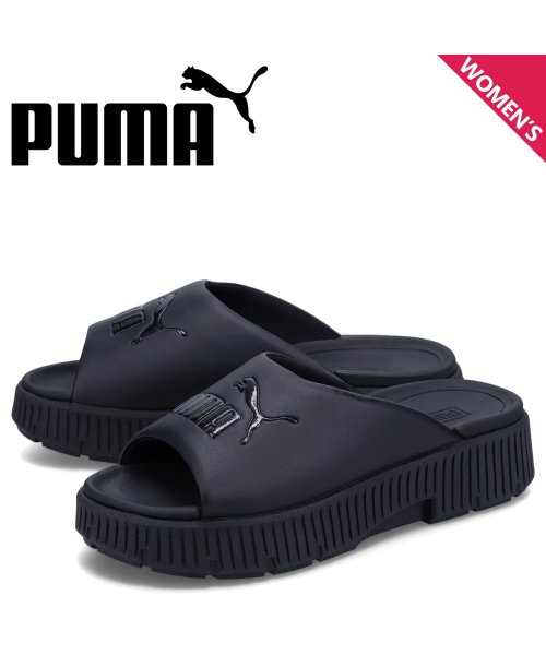 PUMA プーマ スライドサンダル ディナーラ スライド ウィメンズ レディース 厚底 DINARA SLIDE WNS ブラック 黒 388960－01