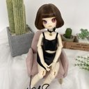 BJD 1/3 1/4  1/6人形 ドール用ウィッグ カツラ 耐熱 ハンドメイドzxww-191