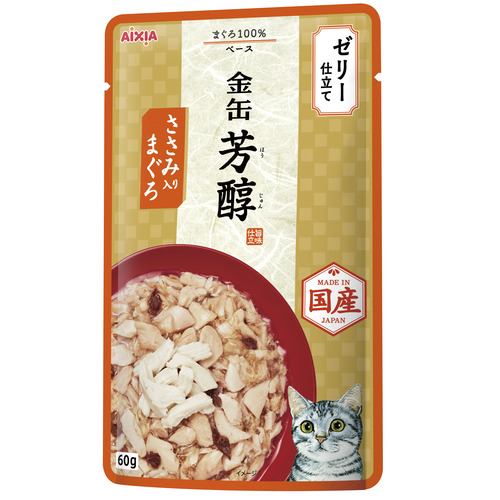 アイシア 金缶芳醇ささみ入りゼリー 60g