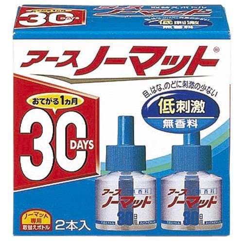 アース製薬 アース ノーマット 30日用 取替えボトル 無香料 2本入