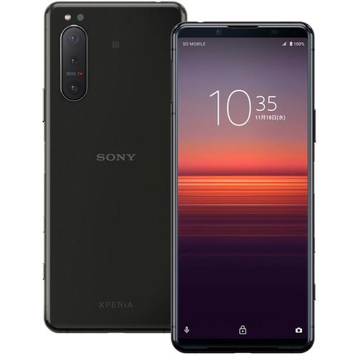 ソニー XQ-AS42 B2JPCX1 XPERIA5II SIMフリースマートフォン ブラック