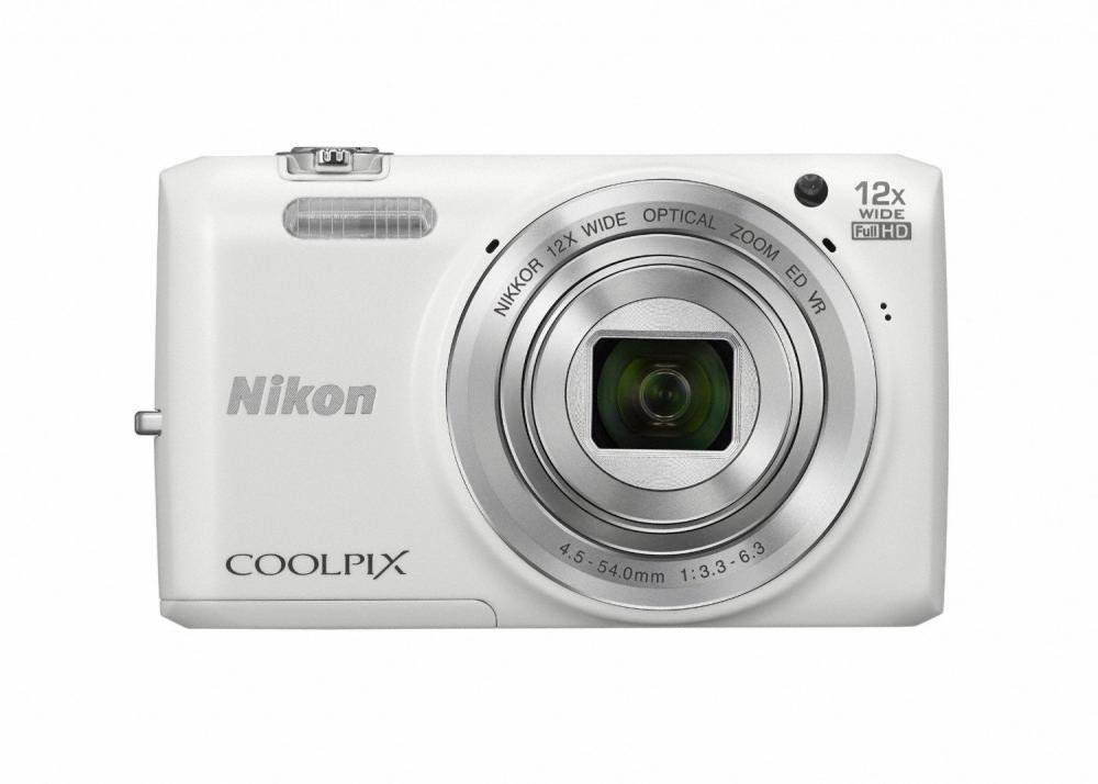 Nikon デジタルカメラ COOLPIX S6800 12倍ズーム 1602万画素 ナチュラルホワイト S6800WH