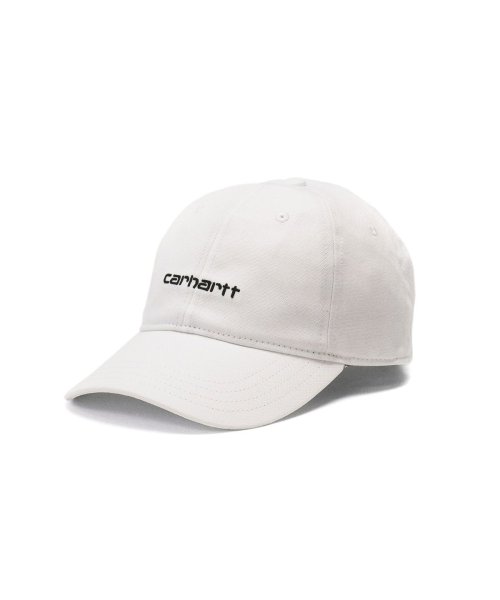 日本正規品 カーハート キャップ Carhartt WIP CANVAS SCRIPT CAP 帽子 6パネル コットン ロゴ  サイズ調整 I028876