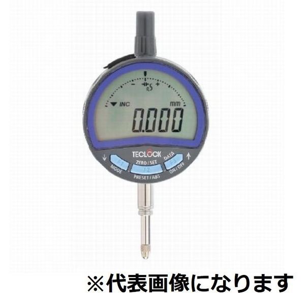 テクロック デジタルインジケータ/最小表示量（mm）0.001 測定子先端形状球面R＝1.5mm（超硬合金） PC